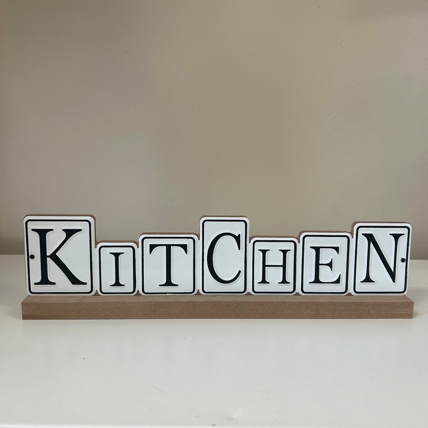 Decorzione Scritta KITCHEN